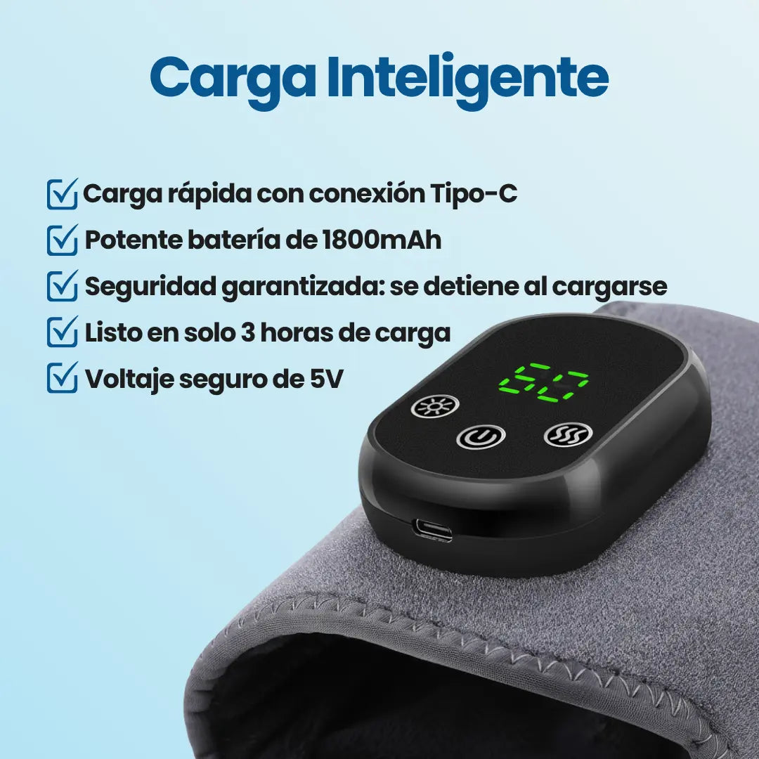 ThermaStep™ - Calor Terapéutico y Masaje Inteligente en Casa